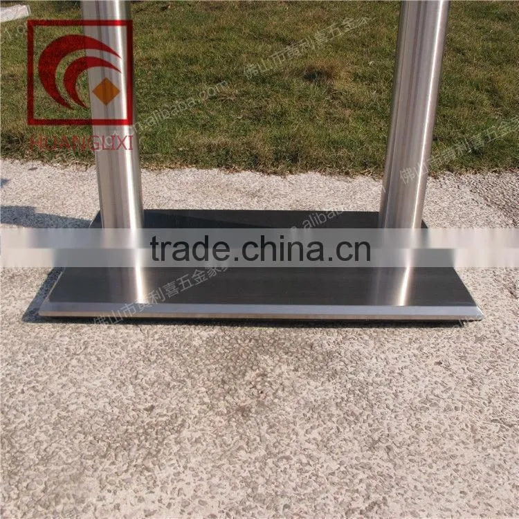 metal folding table leg,stainless steel table leg,removable table leg,table base for granite tops