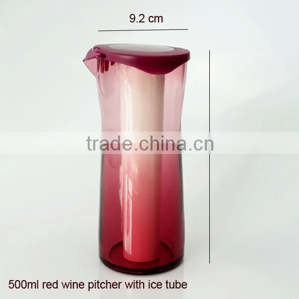 2.2L plastic water jug with jug spout