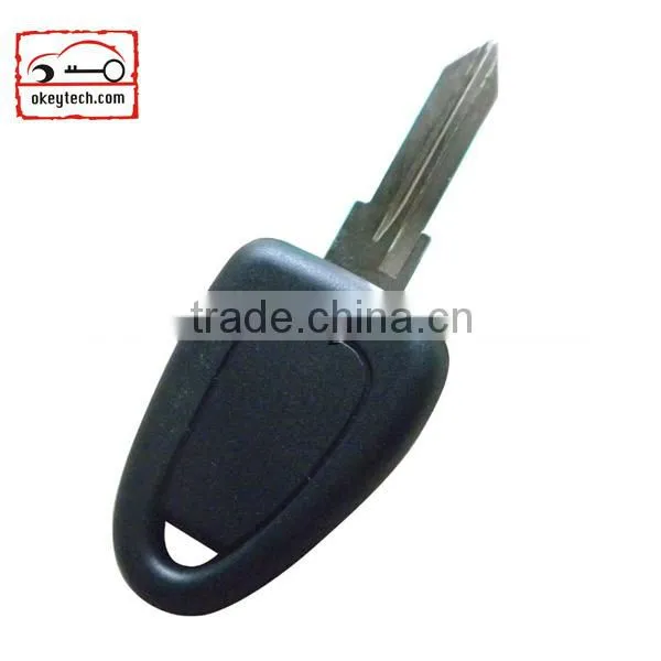 3 button shell key Fiat 500 cover remote key cover Deep blue SIP22 blade for fiat 500 key
