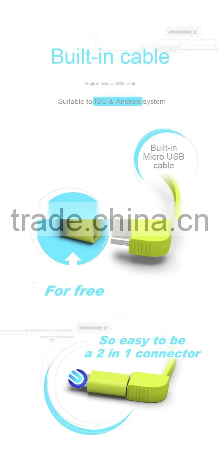 PNNNEG PN-952 high quality super thin 5000mah smartphone power bank