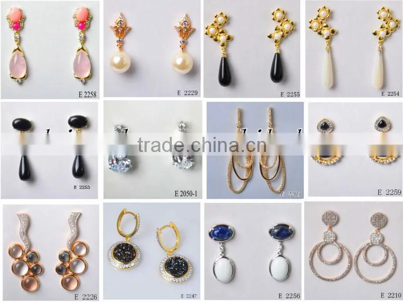 Fashion 925 Silver Jewelry Pendant With Crystal