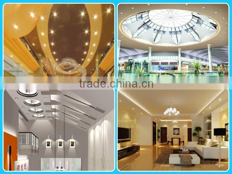 china supplier Aluminium base Plastic ceiling led light for Store corridor