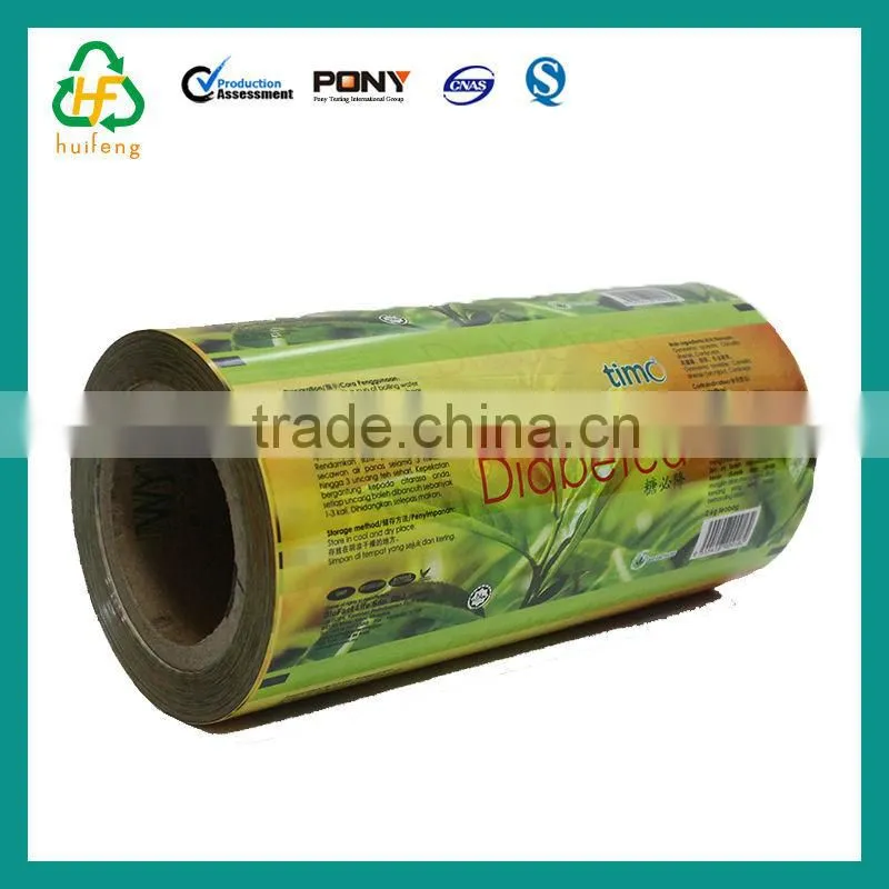 Multilayer printing food flexible packaging plastic film roll