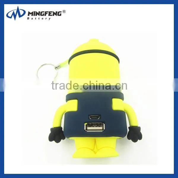 gift power bank, Despicable Me cartoon power bank 5200mah