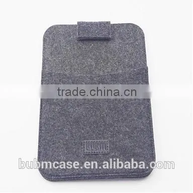 Black color 9.7 inch Wool Felt Tablet Case Cute Cartoon Naruto Bag Tablet Sleeve Tablet Pouch