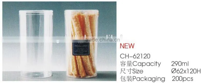 DISPOSABLE PS COOKIES BISCUIT SNACK PACKING BOX ROUND CONTAINER WITH LID ECONOMIC CH62120