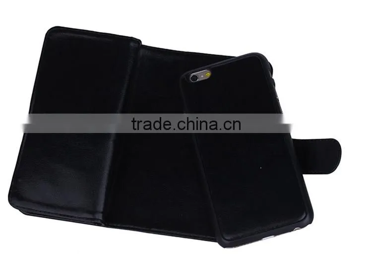 Factory Price PU Fur Magnetic Phone Case With Card Holder