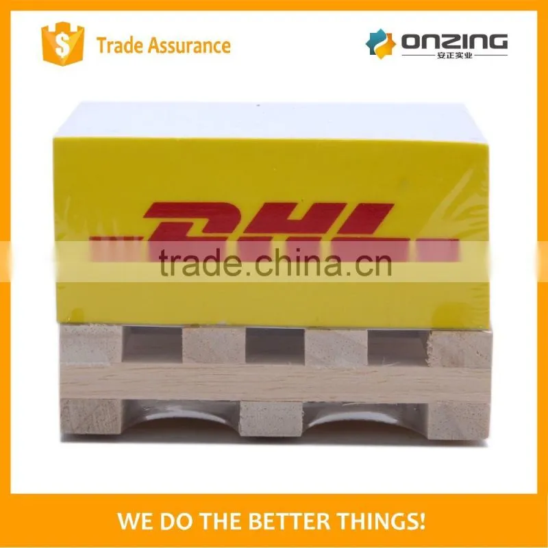 High quality 4 sides printing promotional paper memo cube