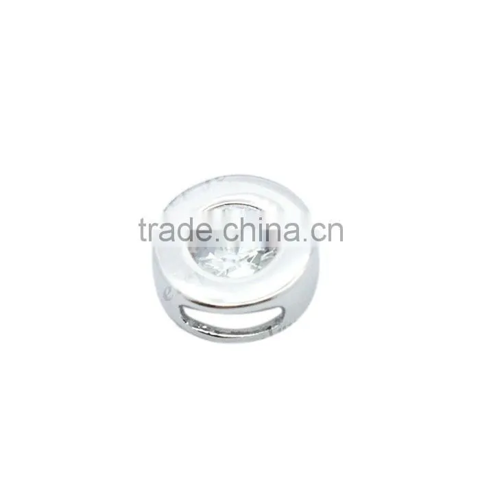 Simpleness Design 925 Silver Charm crystal Pendants party wear pendant