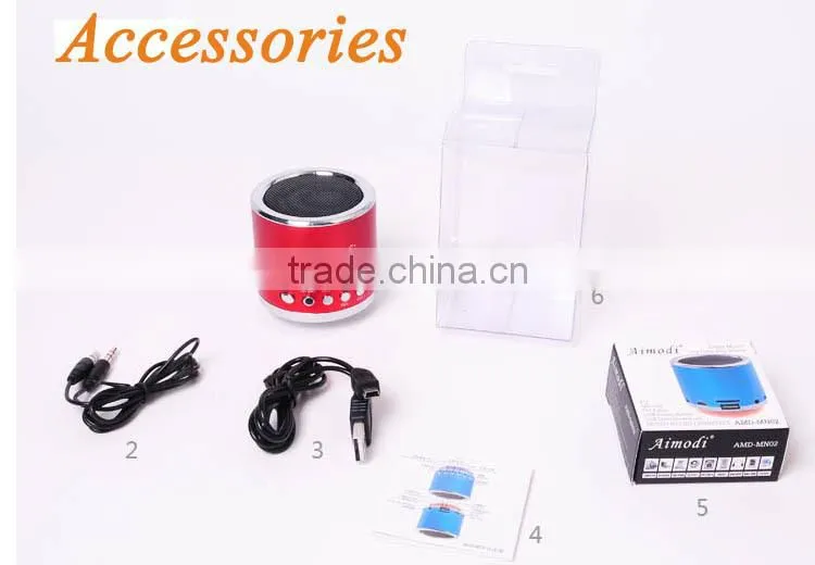 Portable MiNi Speaker with TFCard , FM radio function