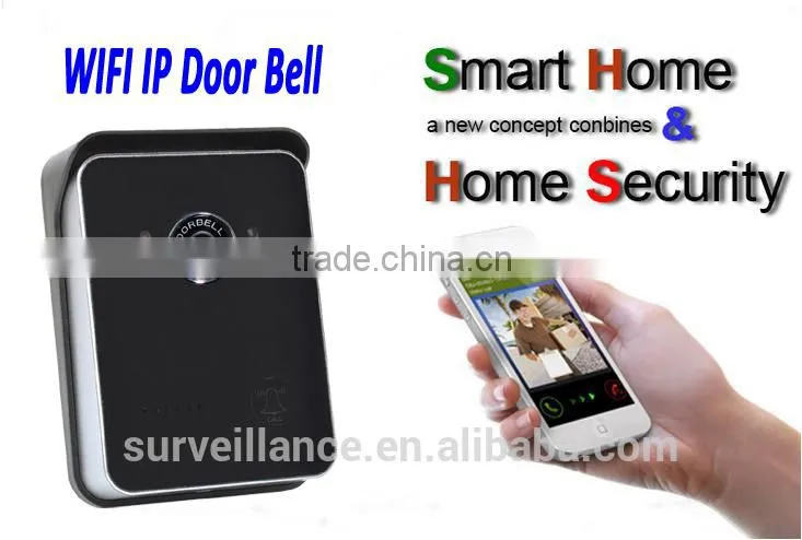 wireless video door phone wifi doorbell ip camera