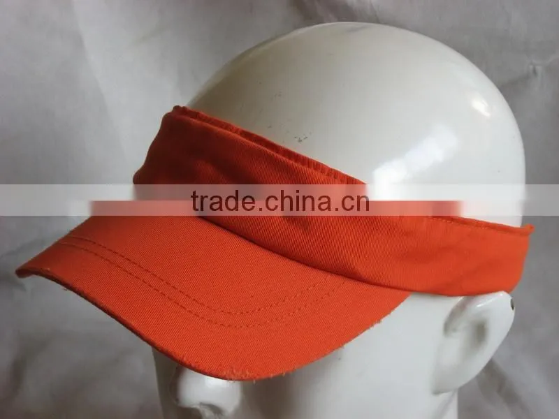 2015 Promotional Sun Visor in many colors, rubber sun visor