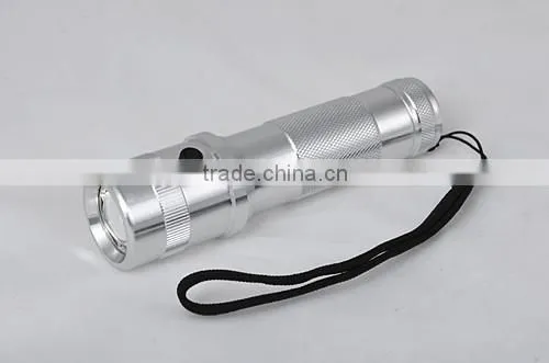 aluminum body best price factory direct sale color changing 10 color 3W rgb led torchs