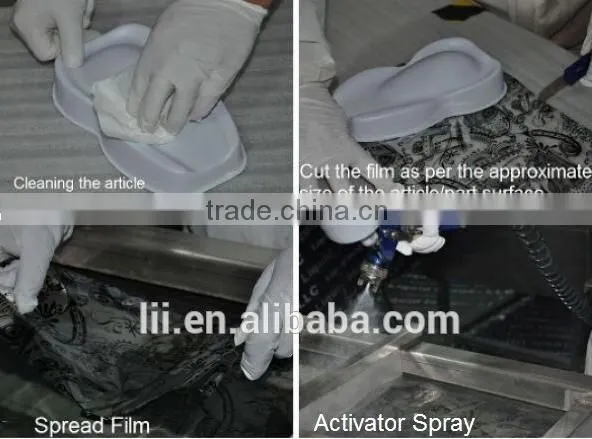 liquid image 20 pieces PVA water transfer printing film, hydrographic film No.X5CA20V1