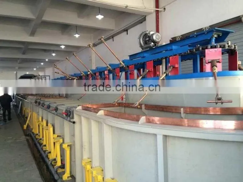 Feiyide Hanging Arm Rack Electroplating Line Plating Machine