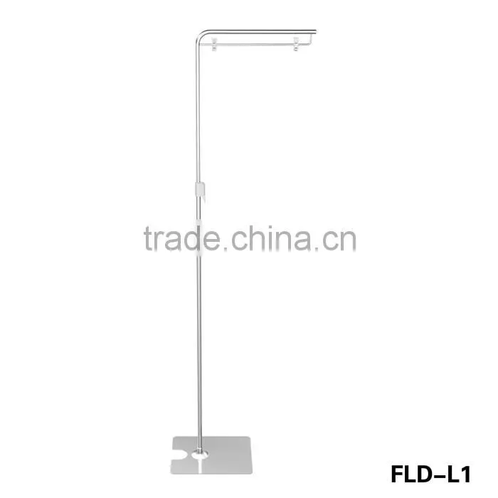 Supermarket ground metal pop price display stand