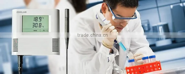 External Compact Probe HVAC Real Time Wireless Data Logger for Temperature and Humidity