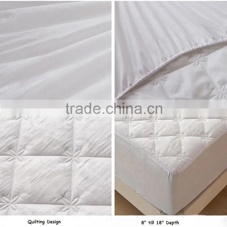 Quilted Mattress Protector,Quilted Fitted Sheet Hotel