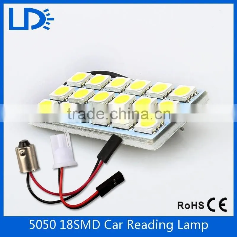18 5050 smd Car interior lamp Dome light auto Panel lamp reading Lights