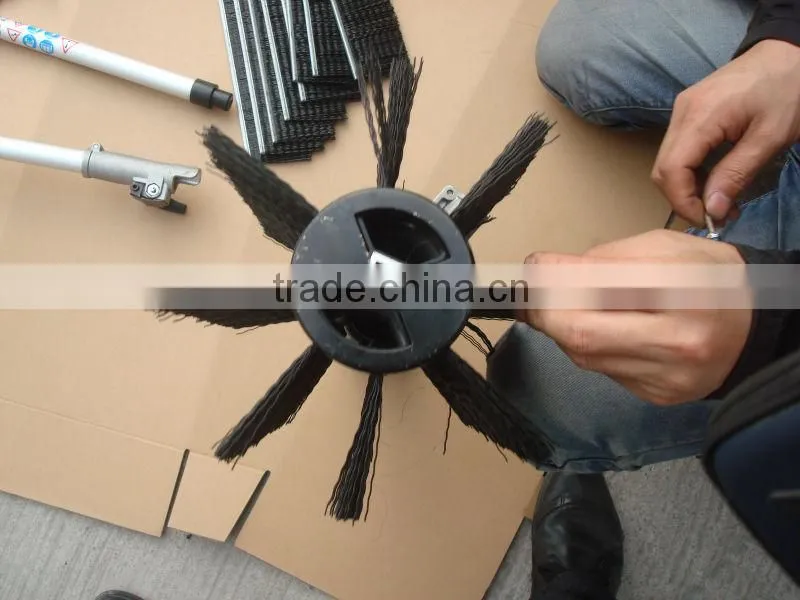 3 wheels sweeper