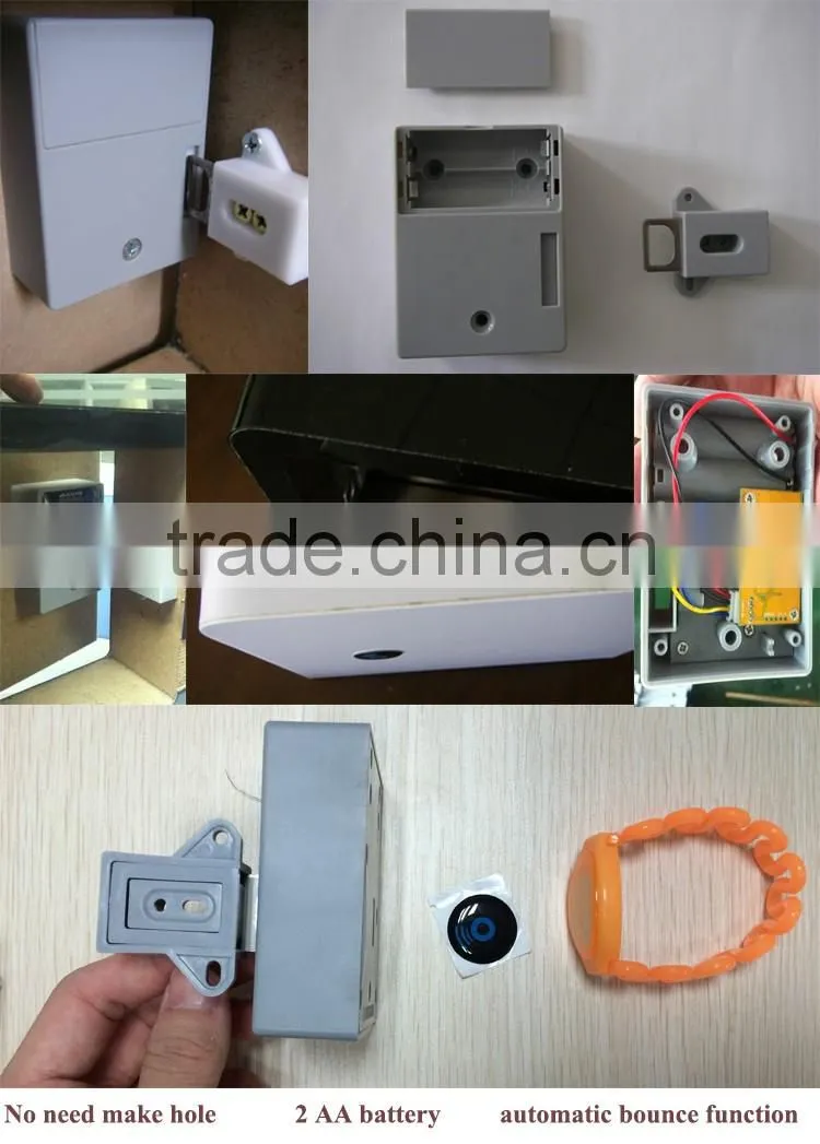 small round electronic cabinet lock