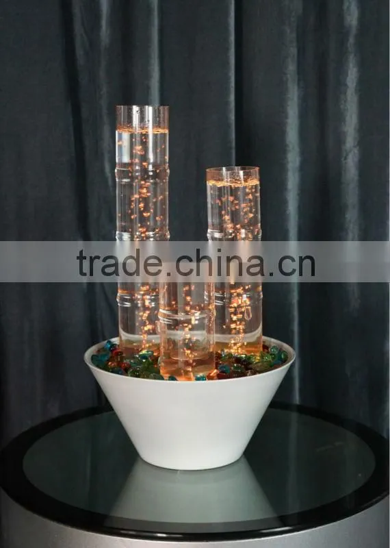 colorful Lucky Bubble Fountain with LED color changing