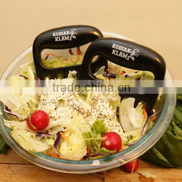 Food grade PC bbq meat claw handle forks bear paw claw