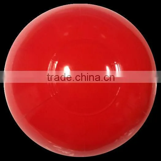 Red solid beach ball