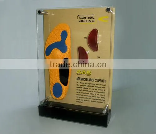 Acrylic Showcase / Acrylic table top display / Acrylic shoe display