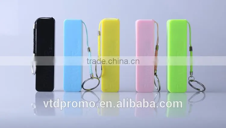 Promotional Gift perfume power bank Mini Keychain Power Bank High Quality 2600Mah Battery Charger