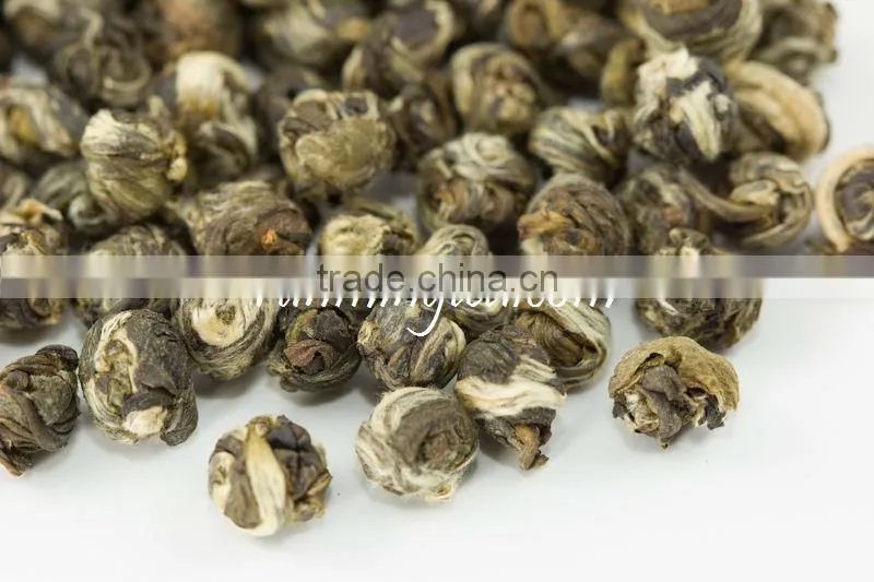 EU standard Imperial Jasmine Dragon Pearl green Tea