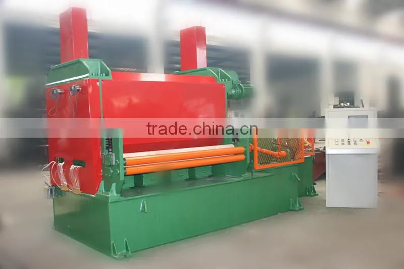 Bronx six high metal board straightening machine, leveller, metal roller leveling machine with low price QR-WG43-3x1250