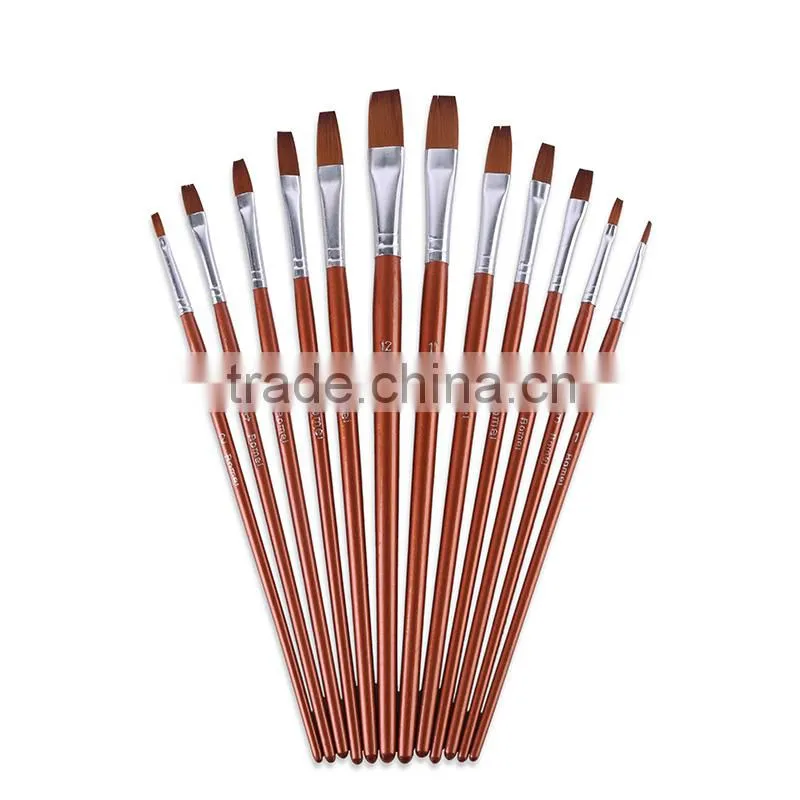 A0017B artist paint brush for for watercolor,acrylic painting manufacturers china
