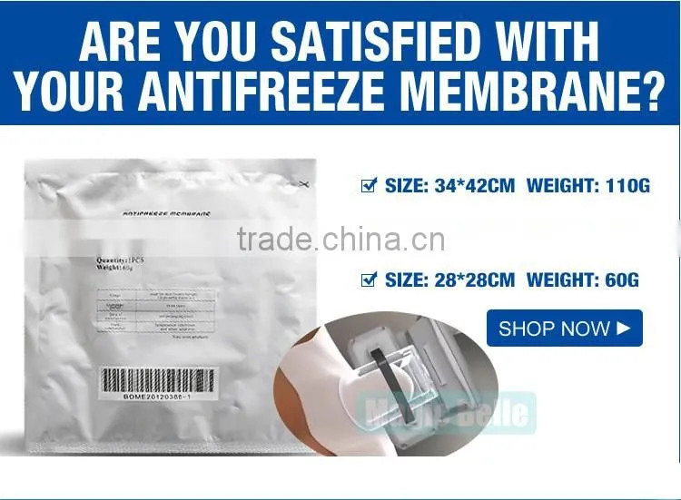 Cavitation Slimming Machine Fat Freezing Machine 2 Cryo Handles Cryolipolysis for Sale