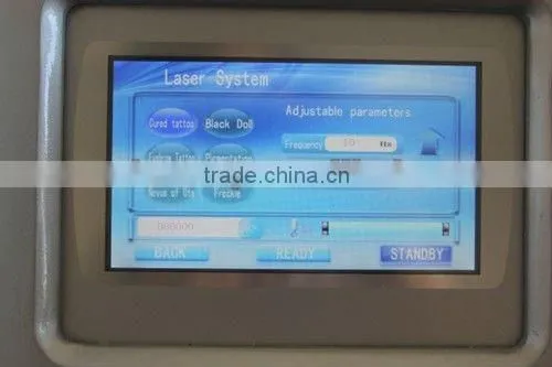 2012 newest protable laser tattoo removal machine D003