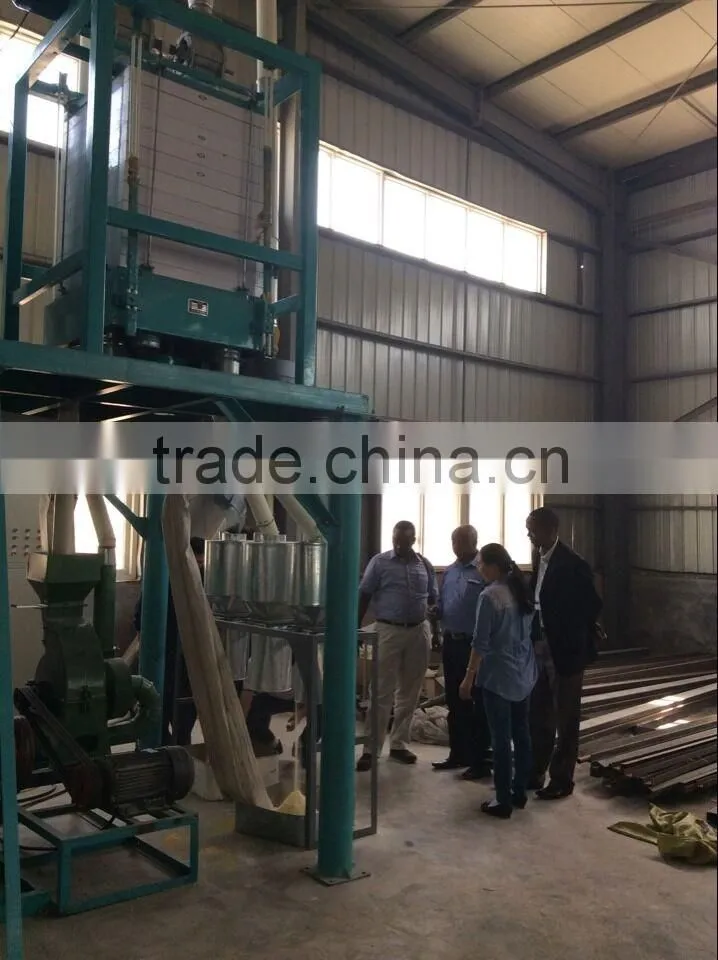 20t maize flou milling machine for high quality