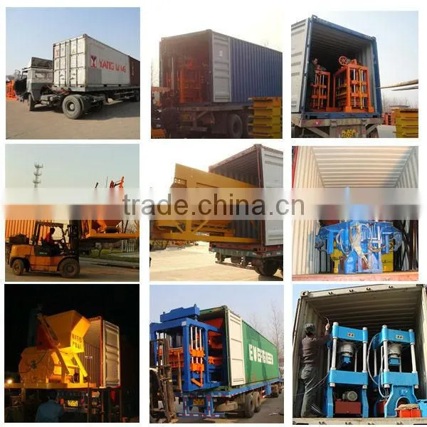 120th Canton Fair star product QT4-30 diesel engine manual concrete block making machine vibration cement brick machine price