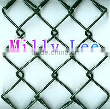 50mm Plastic-Coated Chain Link Fencing 1.2 x 10m /6 FT - PVC Chain Link Fencing 25mtr (1800) c/w Line Wires