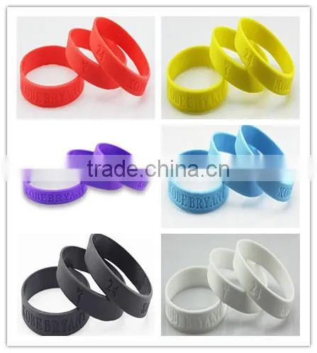 bio energy cheap silicon wristband / debossed silicone wristband