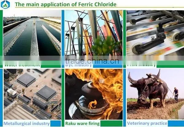 manufacture Ferric Chloride Anhydrous 98% in chloride
