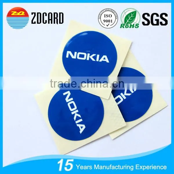 Access control paper iso14443a ntag203 qr code rfid tag