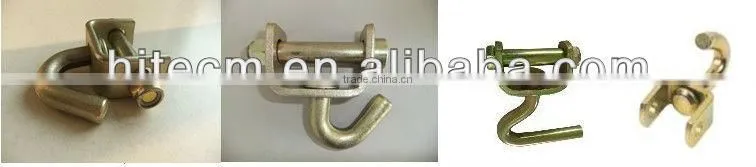 15" Self Colour G70 Forged Tow J Hook