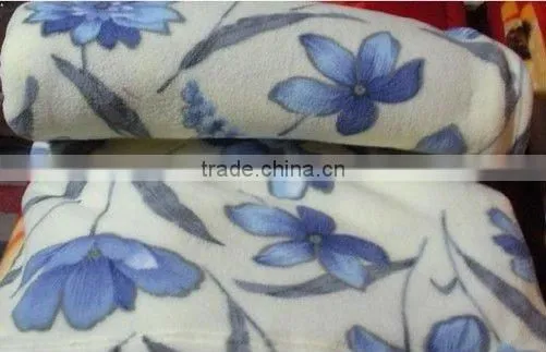 100% polyester flower coral fleece blanket with high quality and good price