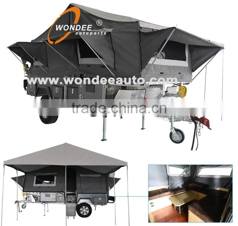 Ligh Duty Aluminum Forward Fold Camper Trailer