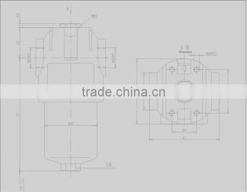 China Wholesale LFZ Medium Pressure Filters Series /Hydraulic Line Filter