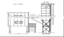 HZS50 concrete mixer machine capacity