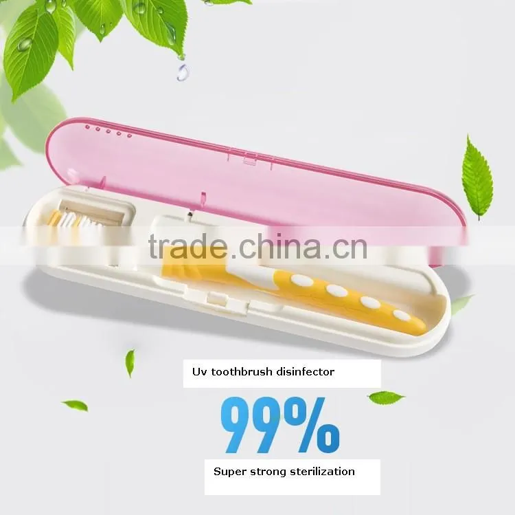 iTouchless Travel UV Toothbrush Sanitizer and Holder