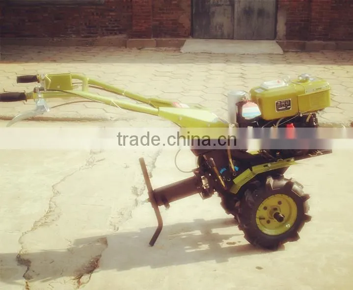 Best selling 176S diesel engine mini rotary tiller weeding machine, grass cutting machine