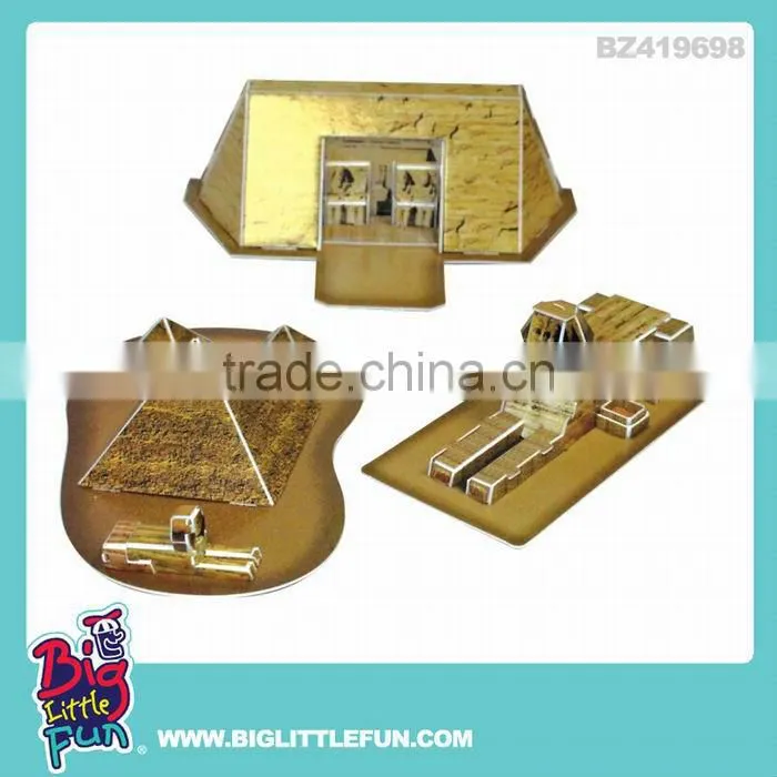 Egyptian pyramids world architecture 3d puzzle