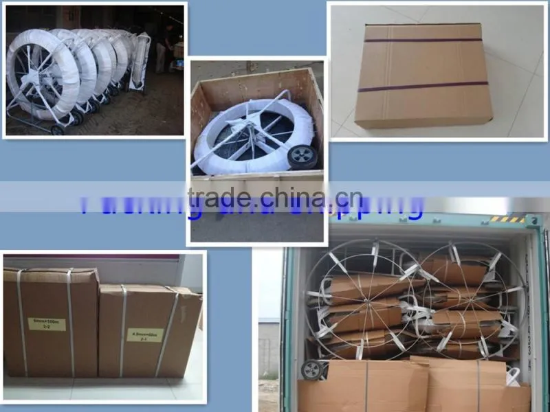 Durable Fiberglass Duct Rodders /fiberglass snake rod